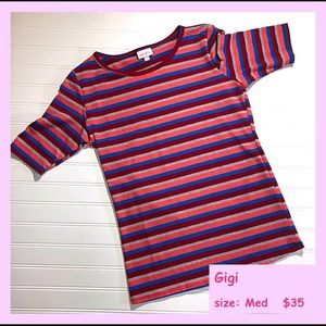 nwt llr gigi stripes